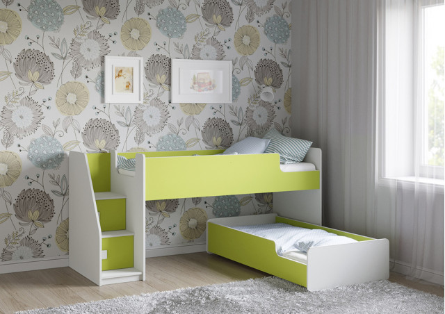 Детская выкатная кровать Легенда К402.41 в Сергиевом Посаде